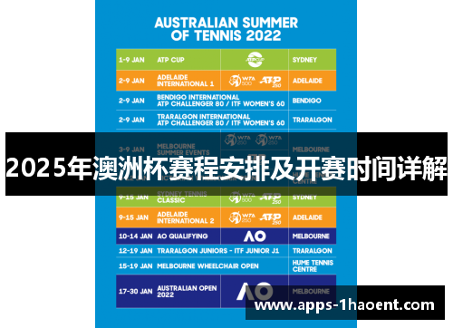 2025年澳洲杯赛程安排及开赛时间详解